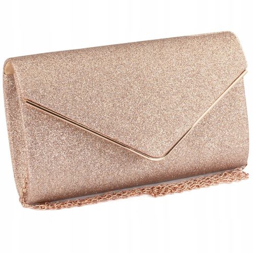 TOREBKA WIECZOROWA damska KOPERTÓWKA WIZYTOWA elegancka BROKAT na Arena.pl