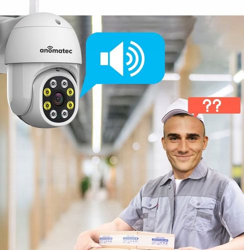 BEZPRZEWODOWA KAMERA OBROTOWA WIFI ZEWNĘTRZNA 4MPX DARMOWA APLIKACJA TUYA na Arena.pl