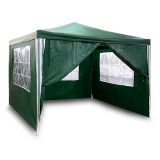 Pawilon namiot ogrodowy imprezowy altanka Plonos zielony 3x3m 4935