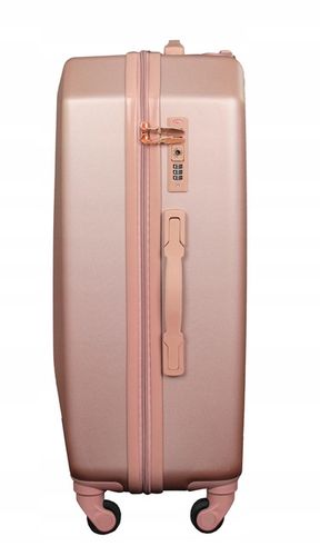 WALIZKA PODRÓŻNA ELEGANCKA MOCNA ABS 4 KÓŁKA XL na Arena.pl