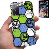 ETUI DO SAMSUNG GALAXY S20 LITE - PIŁKARSKIE WZORY PLECKÓW FOOTBALL CASE