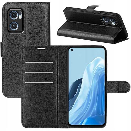 LITCHI Oppo Reno 7 5G czarny na Arena.pl