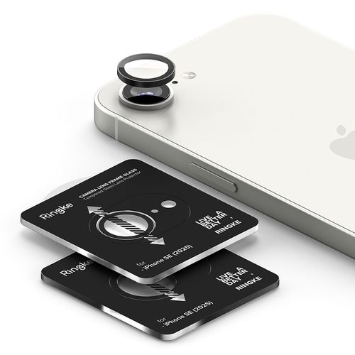 OSŁONA APARATU RINGKE CAMERA FRAME PROTECTOR 2-PACK IPHONE 16E BLACK na Arena.pl