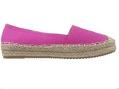 Różowe espadryle płaskie półbuty buty damskie 37