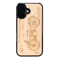 drewniane etui bewood do iphone 16 harley patent aniegre
