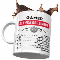 Dla Gamera Kubek Na Urodziny Imieniny Na Prezent Z Nadrukiem Ze Zdjęciem