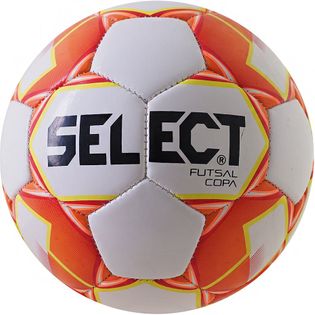 Piłka nożna Select Futsal Copa 2018 Hala 4 biało-pomarańczowa 14318 4