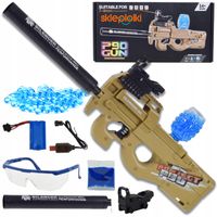 PISTOLET NA KULKI ŻELOWE KARABIN AUTOMATYCZNY WYRZUTNIA AKUMULATOR ZABAWKA