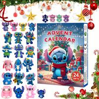 KALENDARZ ADWENTOWY STICH ANGEL LILO FIGURKI STITCH PREZENT MIKOŁAJA DZIECI
