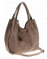 Tommasini Torebka Damska Listonoszka Duża Torba Shopper Worek 2692 Beżowa
