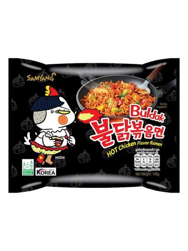 Samyang buldak ramen spicy hot kurczak bardzo ostra zupka danie instant 140g na Arena.pl