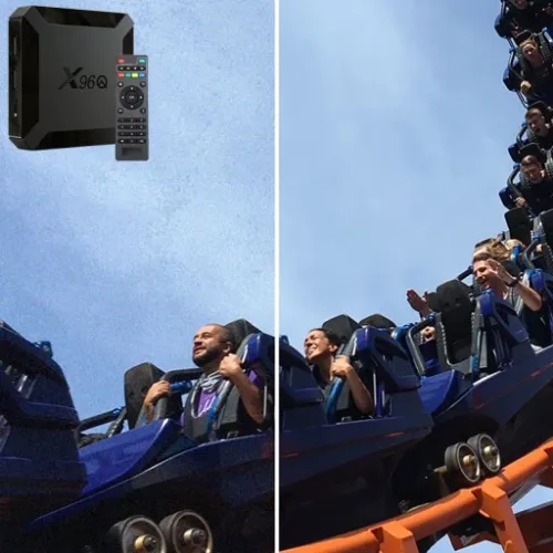 SMART TV BOX X96Q ANDROID 16GB BOX 4K PRZYSTAWKA na Arena.pl