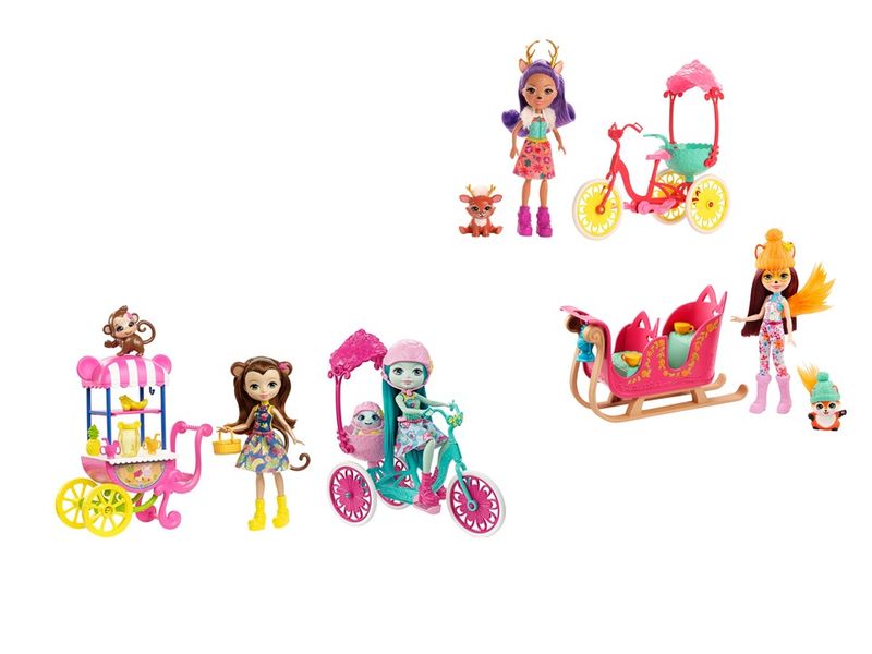 ND39_396063 ENCHANT LALKA I POJAZD AST FJH11 WB6 zdjęcie 2