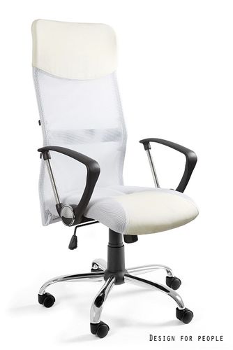 FOTEL OBROTOWY MODEL VIPER KOLOR BIAŁY na Arena.pl