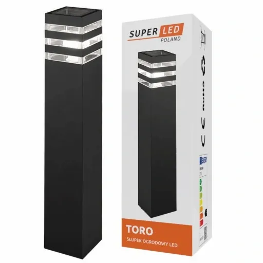 Lampa Ogrodowa stojąca słupek ogrodowy 80 cm E27 zdjęcie 3