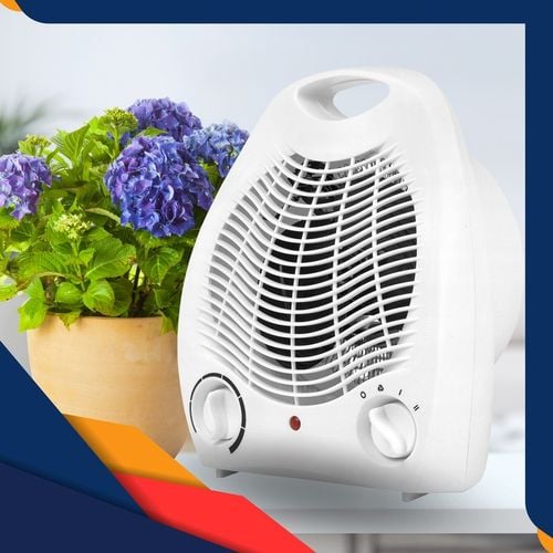 TERMOWENTYLATOR GRZEJNIK ELEKTRYCZNY FARELKA OGRZEWACZ Z TERMOSTATEM na Arena.pl