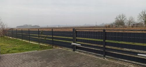 TAŚMA OGRODZENIOWA Czarna 35m 20 KLIPSÓW GRATIS na Arena.pl