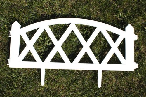 Płotek ogrodowy 2,3 mb biały na Arena.pl