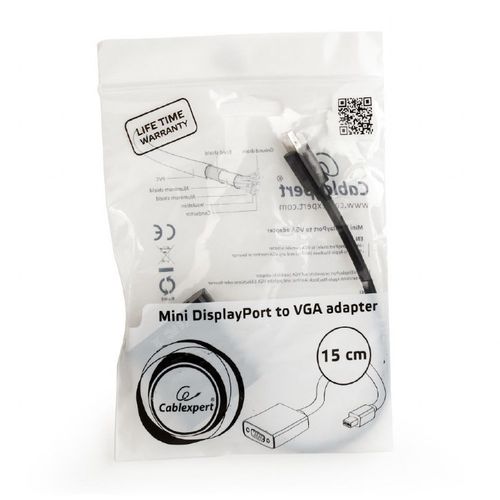 Gembird Mini DisplayPort ->VGA biały na Arena.pl