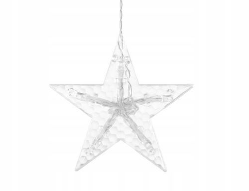 Lampki Choinkowe 108 LED Kurtyna Sople Zewnętrzne 2,5x0,9 Girlanda Świetlna na Arena.pl