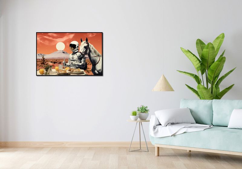 Plakat 91,5x60cm Obiad na Marsie zdjęcie 4