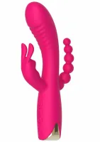 toyjoy aphrodite triple vibrator - potrojna stymulacja, twin motor