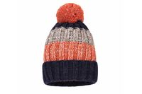 BROEL BOBI czapka na zimę pompon pomarańczowa 48-50