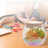 Zestaw Kreatywny Magiczne Terrarium Jednorożca DIY z Podświetleniem LED