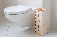 Duży stojak na papier toaletowy