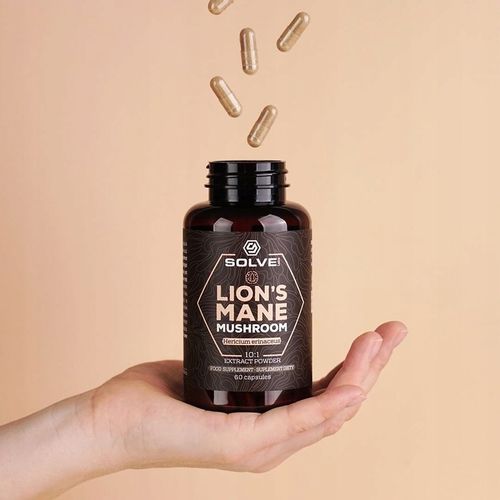 Lion's Mane (Soplówka jeżowata) 10:1 60x 500mg na Arena.pl