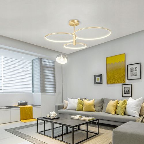 Nowoczesny żyrandol SILVA GO III okrąg ring 50/60/70cm plafon pilot na Arena.pl