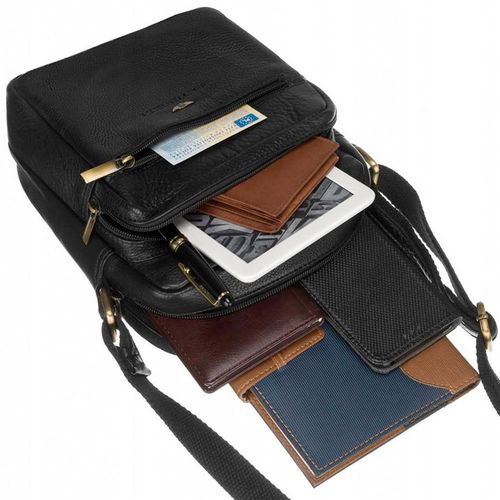 Skórzana listonoszka męska na Arena.pl