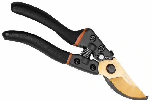 SEKATOR NOŻYCE DO KRZEWÓW GAŁĘZI KWIATÓW PĘDÓW OGRODOWY MOCNY RĘCZNY BRADAS zdjęcie 4