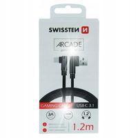 Kabel niktrade USB - USB typ C 1,2 m czarny