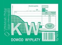 KW DOWÓD WYPŁATY A6 402-5