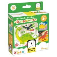 On-the-Go Puzzles. Dinosaurs 3+
