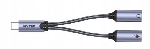 Kabel adapter Unitek M206A 2x USB-C, audio, 18W na Arena.pl