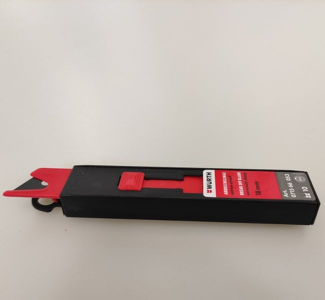 WURTH OSTRZE NOZA EXTRA OSTRE Łamane 18mm zdjęcie 3