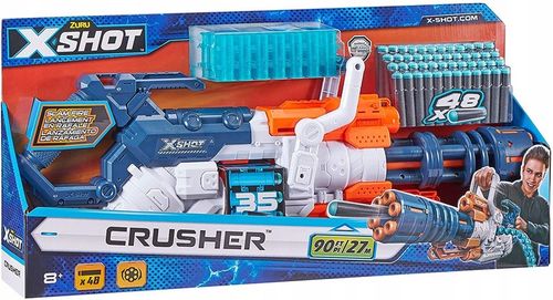 X-SHOT KARABIN CRUSHER MINIGUN + KONFETTI NERF na Arena.pl