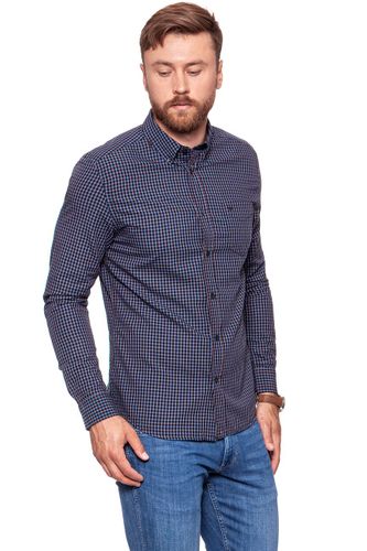WRANGLER LS 1PKT BUTTON DOWN DEEP WATER W5874NQDF S na Arena.pl