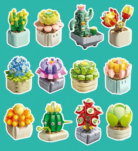 Zestaw Klocków Kwiaty 1097El. na Arena.pl