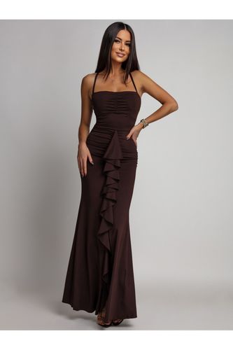 Sukienka z falbanami maxi na Arena.pl