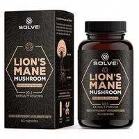 SolveLabs Lion's Mane Soplówka jeżowata 10:1 60kap
