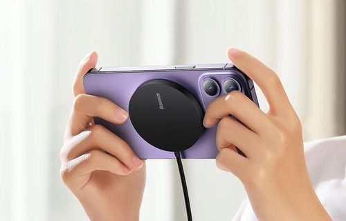 Baseus ładowarka indukcyjna Simple Mini 3 15W MagSafe iphone kabel USB-C na Arena.pl