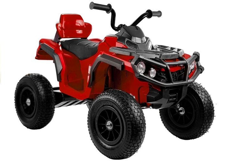 Quad na Akumulator BDM0906 Pompowane Koła Czerwony zdjęcie 1