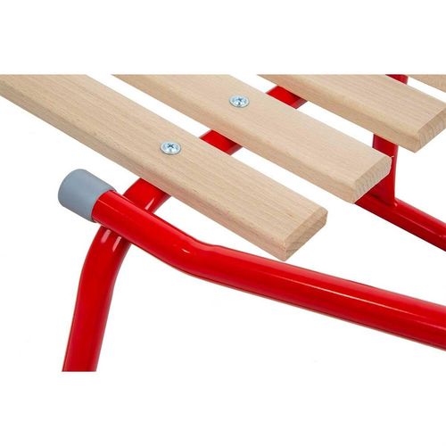 Sanki metalowe 2 osobowe czerwone na Arena.pl