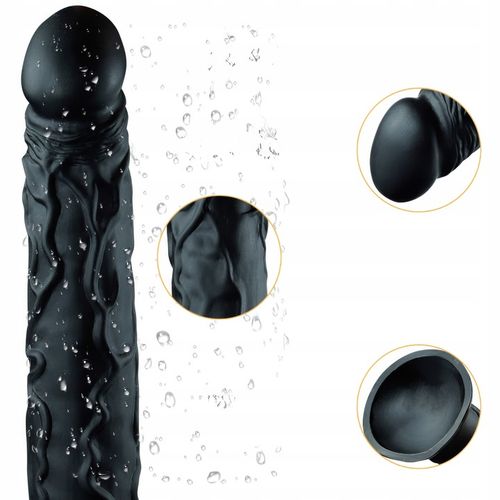 EKSTRA DŁUGIE DILDO ROZKOSZY- PENIS Z PRZYSSAWKĄ XXL GŁĘBOKIE DOZNANIA na Arena.pl