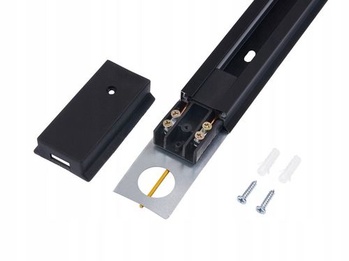 Szynoprzewód LED 3x reflektor GU10 szyna track 1m Oświetlenie Na Szynę na Arena.pl