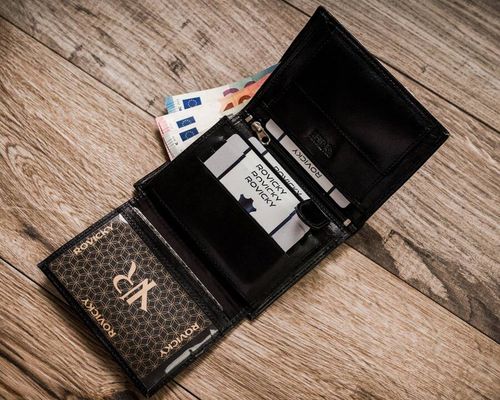 klasyczny portfel męski na karty - rovicky na Arena.pl