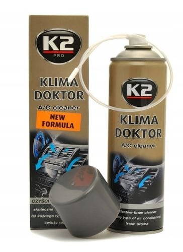 ZESTAW DO ODGRZYBIANIA I ODŚWIEŻANIA KLIMATYZACJI K2 LEMON I KLIMA DOKTOR na Arena.pl